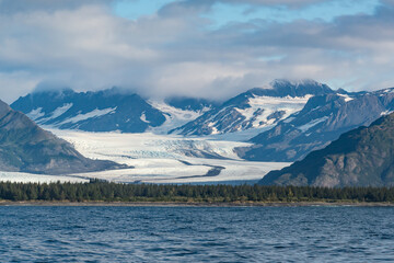 Bear Glacier near Seward Alaska