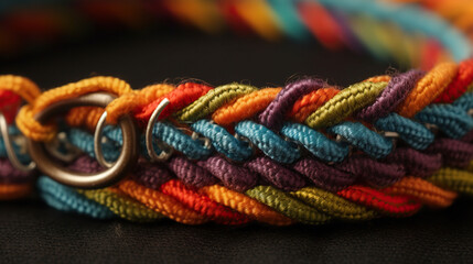 String bracelet with LGBT colors