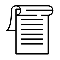 Document Icon Design vector Template Illustration