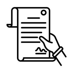 Document Icon Design vector Template Illustration