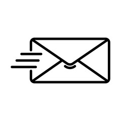 Email, Envelope Icon Design Vector Template Illustration