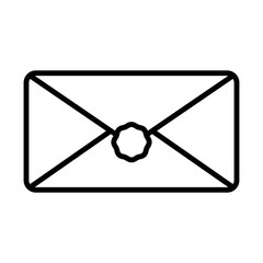 Email, Envelope Icon Design Vector Template Illustration