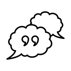 Speech Bubble Icon Design vector template illustration