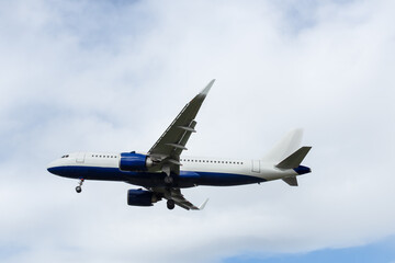 Fototapeta premium passenger plane in the sky