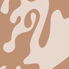 Abstract vector background texture in trendy coffee shades. Coffee Bean Day. Happy coffee day. EPS