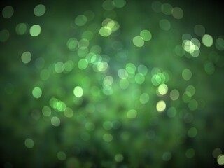 Obraz premium green bokeh background