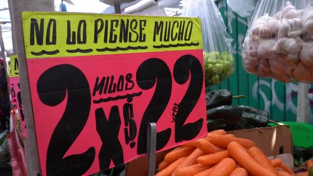 Letreros de tianguis