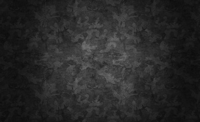 Illustration of a dark camouflage background