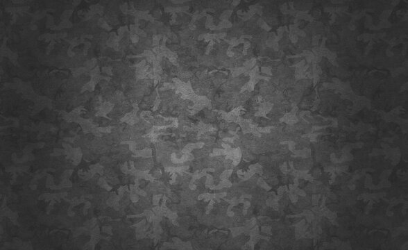 Illustration of a background with a camouflage pattern
