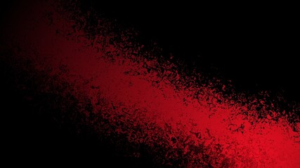 Illustration of a red abstract glowing diagonal stripe on a black background