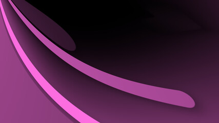 Illustration of a dark pink background with rounded vertical stripes with effects