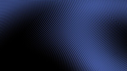 Illustration of a blue black patterned textured background with effects