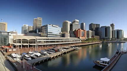Naklejka premium Colourful Marine Life at Darling Harbour