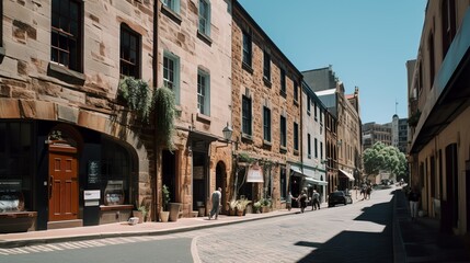 The Rocks - A Historic Neighborhood with Charming Streets and Unique Architecture