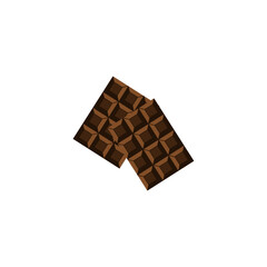 delicious chocolate bar design vector