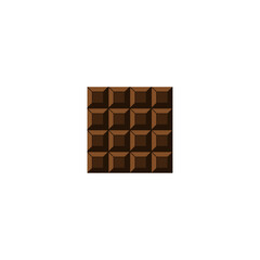 delicious chocolate bar design vector