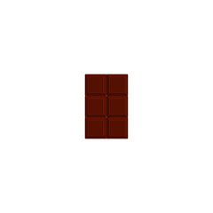 delicious chocolate bar design vector
