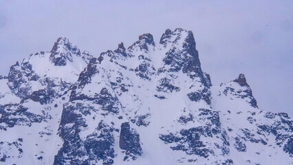 winter mountain landscape
