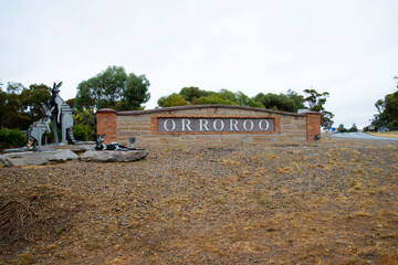 Welcome Sign to Orroroo - South Australia
