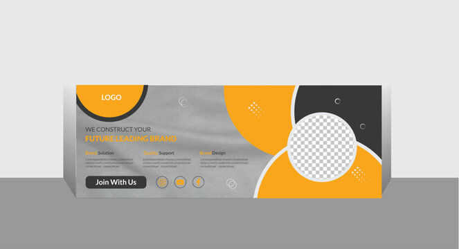 Facebook cover for corporate company.