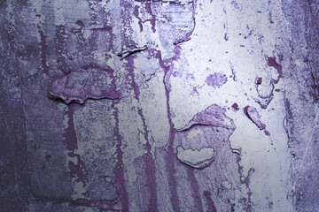 Cracked paint on old rusty metal. Texture, background.