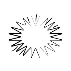 Chat box on white background