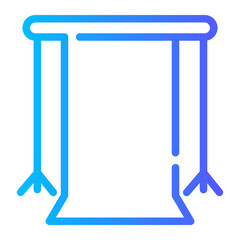 backdrop gradient icon