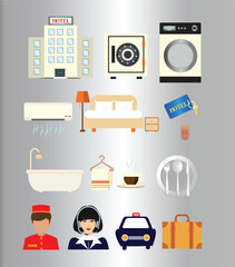 Hotel Service Vector