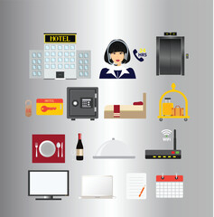 Hotel Service Vector