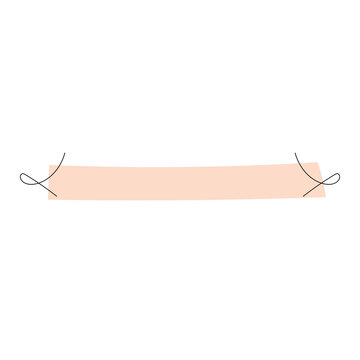 minimalist text place stroke element