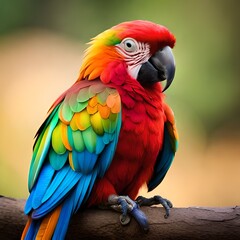 Fototapeta premium Brazilian macaw bird