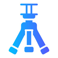 tripod gradient icon