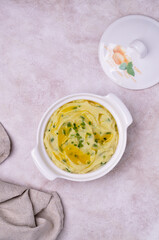 Traditional mashed potatoes