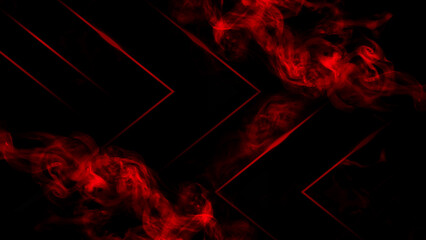 smoke red and black background 
