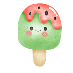 watermelon ice cream