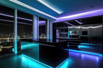 Cityscape Cuisine: A Futuristic Kitchen with Cutting-Edge Style and Smart Features 2. Generative AI