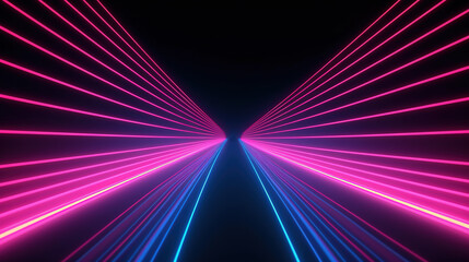 abstract lines, neon lines