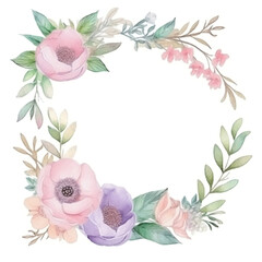 Obraz premium frame of roses