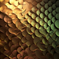 abstract pattern with circles created with generative AI