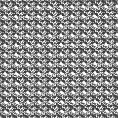 black and white seamless pattern with spots