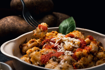 Gnocchi al Pomodoro with Ground Beef, Cheese, and Basil: Perfect for the 29th Tradition
