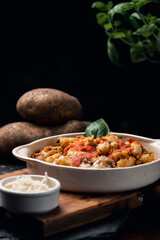 Gnocchi al Pomodoro with Ground Beef, Cheese, and Basil: Perfect for the 29th Tradition