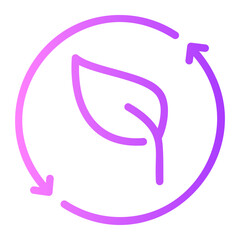 cycle gradient icon