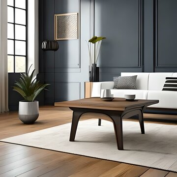 Interior Design luxury living room 3D Render