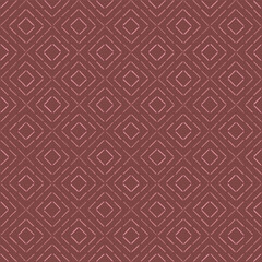 hand drawn stripes. decorative art. burgundy repetitive background with squares. vector seamless pattern. geometric fabric swatch. wrapping paper. design template for textile, linen, home decor