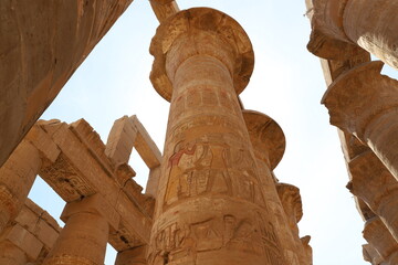 The Great Hypostyle Hall Karnak – Giant Sandstone Columns