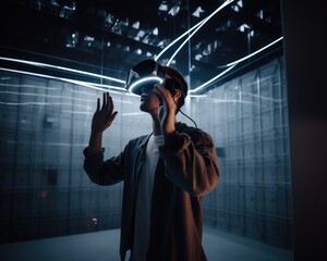 VR Human light and concept