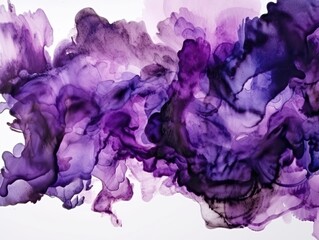 Obraz premium Watercolor splash. Bright watercolor stain drips. Abstract background. generative ai