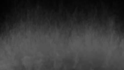 Smoke set on black background