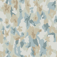 Vector leaf motif illustration seamless repeat pattern